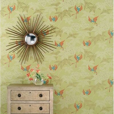 Osborne & Little - Grove Garden - Kolibri - Wallpaper Osborne & Little - Grove Garden - Kolibri - Wallpaper