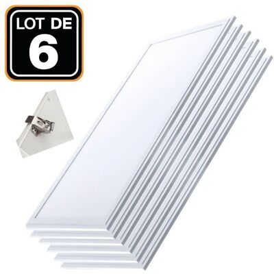 Luce a Pannello LED Europalamp - 120x30cm, Bianco Freddo 6000K, 40W Luce a Pannello LED Europalamp - 120x30cm, Bianco Freddo 6000K, 40W