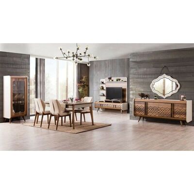 AZURA HOME DESIGN Comedor VEGA - Extensible, 4 Sillas AZURA HOME DESIGN Comedor VEGA - Extensible, 4 Sillas