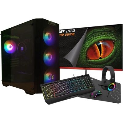 Zone Evil AMD Ryzen 5 PRO 4650G - 16GB RAM, 2TB SSD, Écran 24" - PC Gaming - Publicité Zone Evil AMD Ryzen 5 PRO 4650G - 16GB RAM, 2TB SSD, Écran 24" - PC Gaming - Publicité