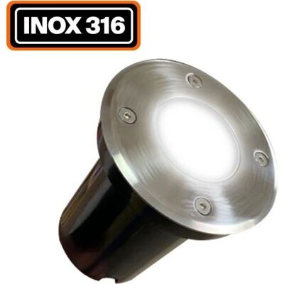 EUROPALAMP - GU10 Floor Recessed Light - Stainless Steel 304 - Outdoor EUROPALAMP - GU10 Floor Recessed Light - Stainless Steel 304 - Outdoor