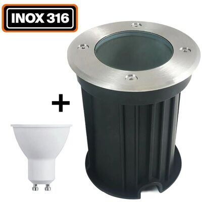 EUROPALAMP - Faretto da incasso esterno 7W 3000K - IP65 EUROPALAMP - Faretto da incasso esterno 7W 3000K - IP65