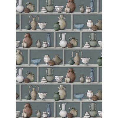 Osborne & Little - Tapete Raku - Celadon - Ivory - Wallpaper Osborne & Little - Tapete Raku - Celadon - Ivory - Wallpaper