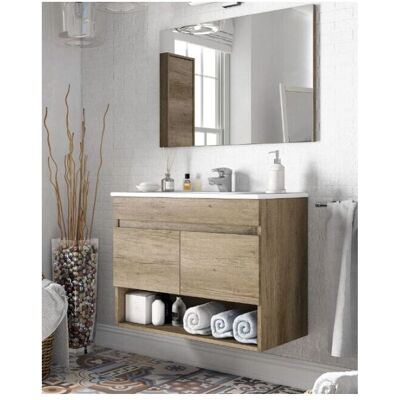 ABITARE LA CERAMICA - Mueble de baño suspendido 80 cm - Bathroom Cabinet ABITARE LA CERAMICA - Mueble de baño suspendido 80 cm - Bathroom Cabinet