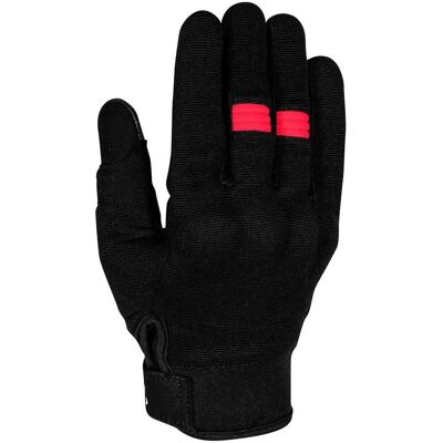 Gants Moto Rusty Stitches Clyde V2 Noir-Rouge Gants Moto Rusty Stitches Clyde V2 Noir-Rouge