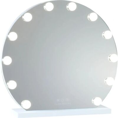 Flamingueo Schminkspiegel - 12 LEDs - 50x48cm - Weiß Flamingueo Schminkspiegel - 12 LEDs - 50x48cm - Weiß