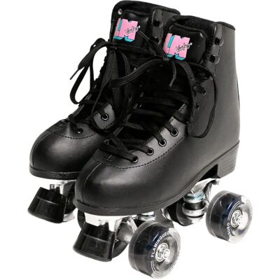 Patines Retro Negros Flamingueo 4 Ruedas - Patines Patines Retro Negros Flamingueo 4 Ruedas - Patines