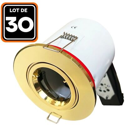 EUROPALAMP 30 Oro IP20 Exteriores Luz Gu10 Set EUROPALAMP 30 Oro IP20 Exteriores Luz Gu10 Set