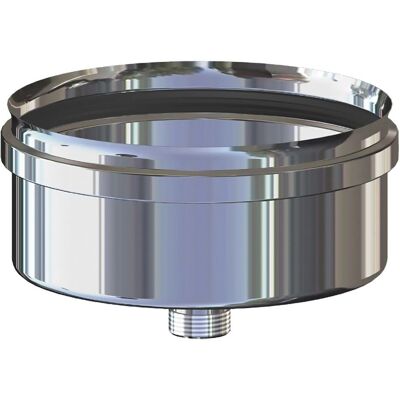 Tapa de condensado KASART para conexión en acero - Ø 25 cm Tapa de condensado KASART para conexión en acero - Ø 25 cm