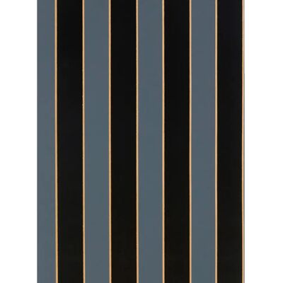 Osborne & Little - Regency Stripe - Midnight/ Bronze - Tapete Osborne & Little - Regency Stripe - Midnight/ Bronze - Tapete