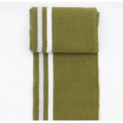 Mondial Tissus - Bord cote rayé lurex - sewing trim Mondial Tissus - Bord cote rayé lurex - sewing trim