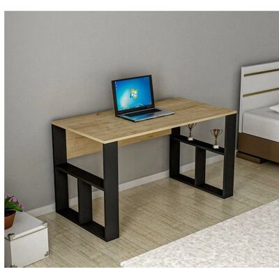 AZURA HOME DESIGN - CARMEN - Madera - Negro - Escritorio AZURA HOME DESIGN - CARMEN - Madera - Negro - Escritorio