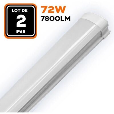 EUROPALAMP 120CM Tira de LED - Impermeable, 72W, 7800LM EUROPALAMP 120CM Tira de LED - Impermeable, 72W, 7800LM