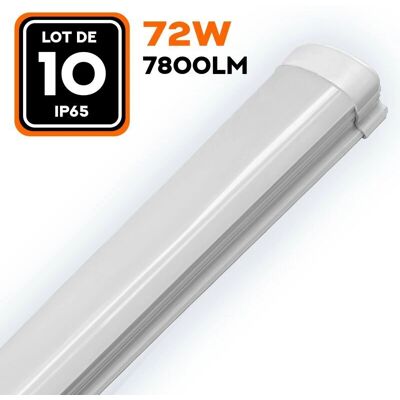 EUROPALAMP - Tiras de LED 120cm - Impermeable IP65 - 72W 7800Lm EUROPALAMP - Tiras de LED 120cm - Impermeable IP65 - 72W 7800Lm