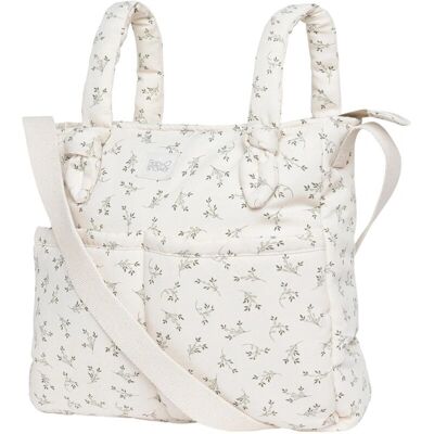Babyshower - Sophie Olive Bloom Canvas - Olive - Canvas - Organisateur de poussette - Publicité Babyshower - Sophie Olive Bloom Canvas - Olive - Canvas - Organisateur de poussette - Publicité