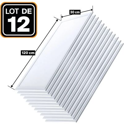 Panel LED 1200x300 - Blanco frío 6000K - Luz de techo EuropeLamp Panel LED 1200x300 - Blanco frío 6000K - Luz de techo EuropeLamp