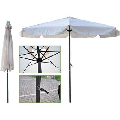 LIFEINGARDEN Sombrilla redonda 3 m - Sombrilla de sol LIFEINGARDEN Sombrilla redonda 3 m - Sombrilla de sol