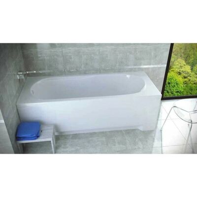 Azura Home Design BONA Bañera rectangular - 150x70 cm, Faldón reversible Azura Home Design BONA Bañera rectangular - 150x70 cm, Faldón reversible