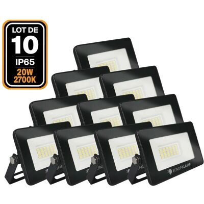 EUROPALAMP 20W Proiettore LED - Luce esterna ad alta luminosità EUROPALAMP 20W Proiettore LED - Luce esterna ad alta luminosità