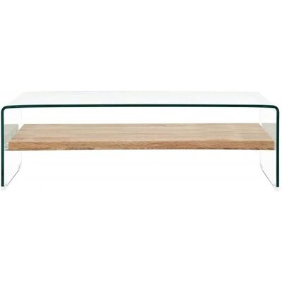 PROLENTA - Premium - Verre trempé - MDF - Table basse - Publicité PROLENTA - Premium - Verre trempé - MDF - Table basse - Publicité