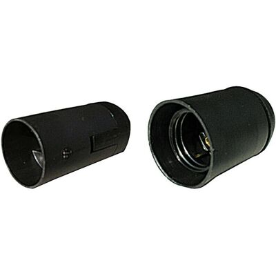 KONCRETO - Portalampada nero E27 - Confezione da 3 KONCRETO - Portalampada nero E27 - Confezione da 3