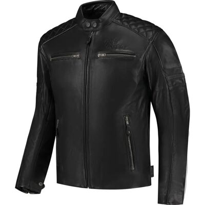Rusty Stitches Jari V2 Leder Motorradjacke - Schwarz - M Rusty Stitches Jari V2 Leder Motorradjacke - Schwarz - M