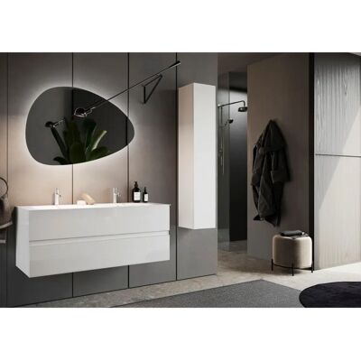 Azura Home Design - Start - Blanco - 122x53x47 - Bathroom vanity set Azura Home Design - Start - Blanco - 122x53x47 - Bathroom vanity set