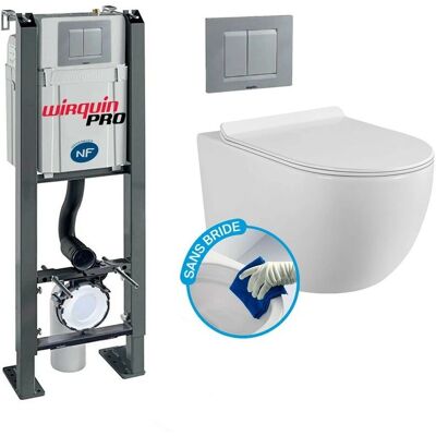 Wirquin - CHRONO - Rimless - WC a parete - WC Wirquin - CHRONO - Rimless - WC a parete - WC
