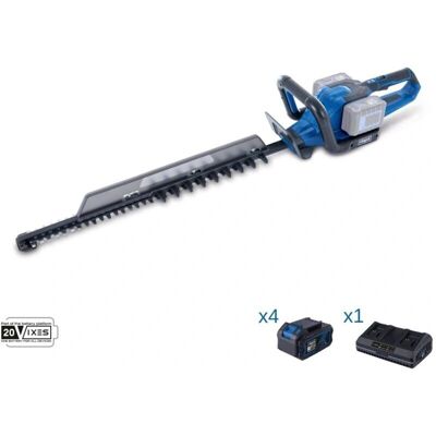 Scheppach Hedge Trimmer - 2x20V, 4.0Ah Batteries - BC-HT720-X Scheppach Hedge Trimmer - 2x20V, 4.0Ah Batteries - BC-HT720-X