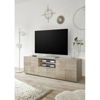 Azura Home Design Mueble TV 2 Puertas 1 Cajón Mirel - Mueble TV Azura Home Design Mueble TV 2 Puertas 1 Cajón Mirel - Mueble TV