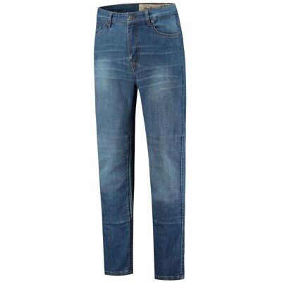 Jean moto Rusty Stitches Logan - Bleu - 36 - Unisexe - Publicité Jean moto Rusty Stitches Logan - Bleu - 36 - Unisexe - Publicité