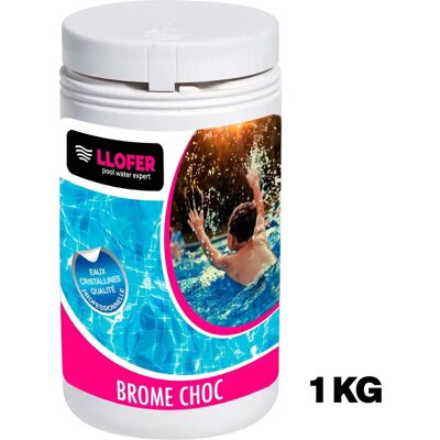 LLOFER 1KG Polvere di Bromo - Prodotto per il trattamento dell'acqua LLOFER 1KG Polvere di Bromo - Prodotto per il trattamento dell'acqua
