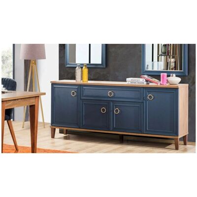 Azura Home Design - Aparador Indigo 4 Puertas 1 Cajón - 190cm Azura Home Design - Aparador Indigo 4 Puertas 1 Cajón - 190cm