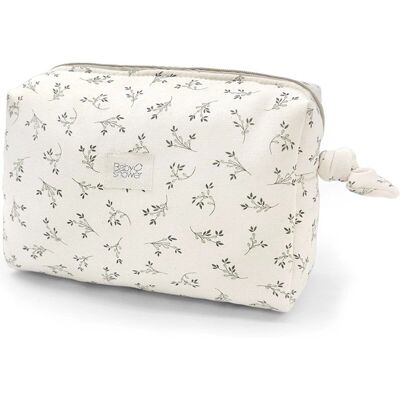 Sophie - Olive Bloom Canvas - Olive - Canvas - Trousse de toilette Sophie - Olive Bloom Canvas - Olive - Canvas - Trousse de toilette