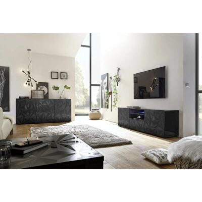 Azura Home Design - Lutero - 3 elementos - Unidad de entretenimiento Azura Home Design - Lutero - 3 elementos - Unidad de entretenimiento
