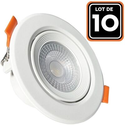 EUROPALAMP LED Einbauspots - Weiß - 5W - 387lm - 60° - Aluminium EUROPALAMP LED Einbauspots - Weiß - 5W - 387lm - 60° - Aluminium