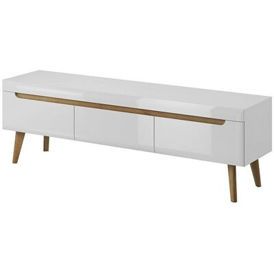 Azura Home Design Nordi mueble TV 160 cm - Blanco y Roble Azura Home Design Nordi mueble TV 160 cm - Blanco y Roble