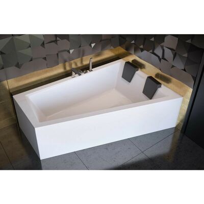 Azura Home Design - Modelo 170/180 cm, Bañera esquinera Azura Home Design - Modelo 170/180 cm, Bañera esquinera