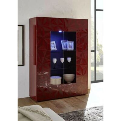 Vitrina Luther 2 puertas Granate - Azura Home Design Vitrina Luther 2 puertas Granate - Azura Home Design