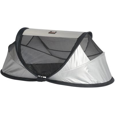 Lettino da Viaggio Deryan Baby Luxe - Tenda Ombra per Bambini - Argento Lettino da Viaggio Deryan Baby Luxe - Tenda Ombra per Bambini - Argento