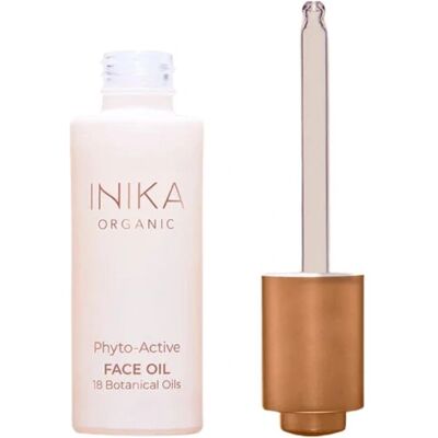 INIKA Organic Phyto-Active Face Oil - Nærende ansiktsolje 30ml INIKA Organic Phyto-Active Face Oil - Nærende ansiktsolje 30ml