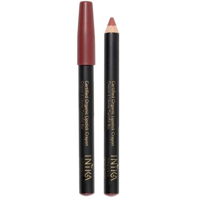 INIKA Organic Rose Petal Lippenstiftstift - Lipliner & Voll Lippenfarbe INIKA Organic Rose Petal Lippenstiftstift - Lipliner & Voll Lippenfarbe