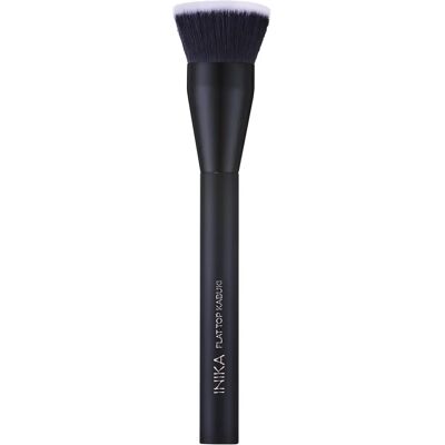 INIKA Organic Flat Top Kabuki Brush - Vegan, Professional Makeup Tool INIKA Organic Flat Top Kabuki Brush - Vegan, Professional Makeup Tool