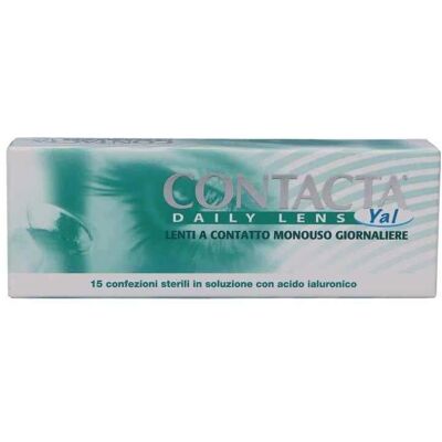 Fidia Healthcare Srl Lenti a contatto giornaliere - Protezione UV, Acido ialuronico, 15 pezzi Fidia Healthcare Srl Lenti a contatto giornaliere - Protezione UV, Acido ialuronico, 15 pezzi