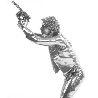 Royal Selangor Han Solo Pewter Figurine - Star Wars Collectible Royal Selangor Han Solo Pewter Figurine - Star Wars Collectible