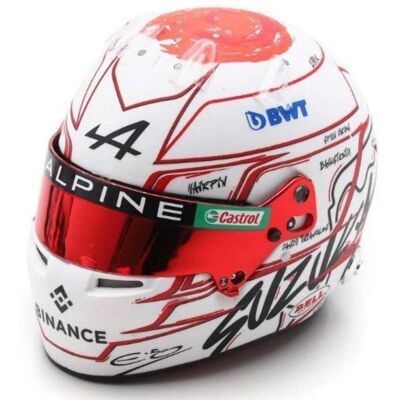 Spark Esteban Ocon Échelle 1:5 Casque Alpine F1 - Publicité Spark Esteban Ocon Échelle 1:5 Casque Alpine F1 - Publicité