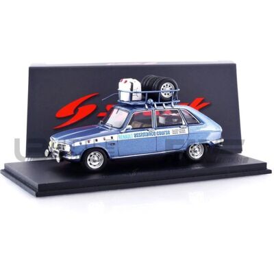 Spark Renault 16 Rally Assistance Course - Modèle Diecast - Publicité Spark Renault 16 Rally Assistance Course - Modèle Diecast - Publicité