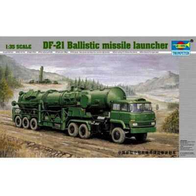 Trumpeter DF-21 Abschussvorrichtung 1:35 - Militärmodellbausatz Trumpeter DF-21 Abschussvorrichtung 1:35 - Militärmodellbausatz