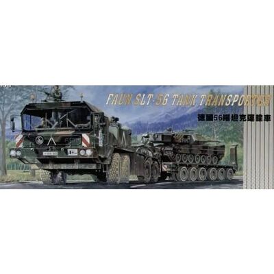 Trumpeter Faun SLT-56 Panzer-Transporter 1:35 - Militärmodell-Kit Trumpeter Faun SLT-56 Panzer-Transporter 1:35 - Militärmodell-Kit