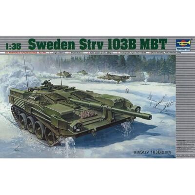 Kit modèle militaire Suède Strv 103B 1:35 - Publicité Kit modèle militaire Suède Strv 103B 1:35 - Publicité